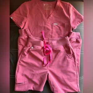 FIGS limited edition breast cancer awareness quartz catarina xxs & hw zamora xsp